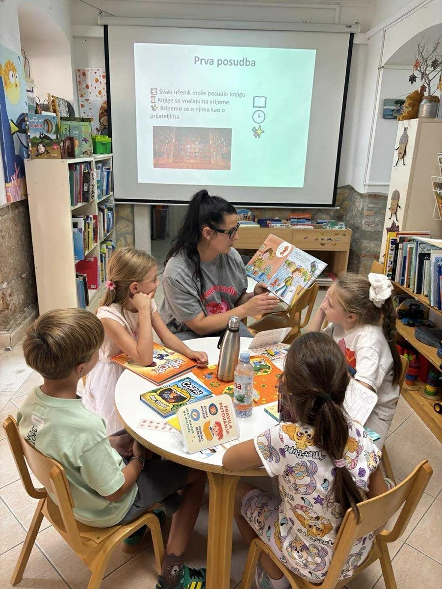 Upis prvašića u Knjižnicu!